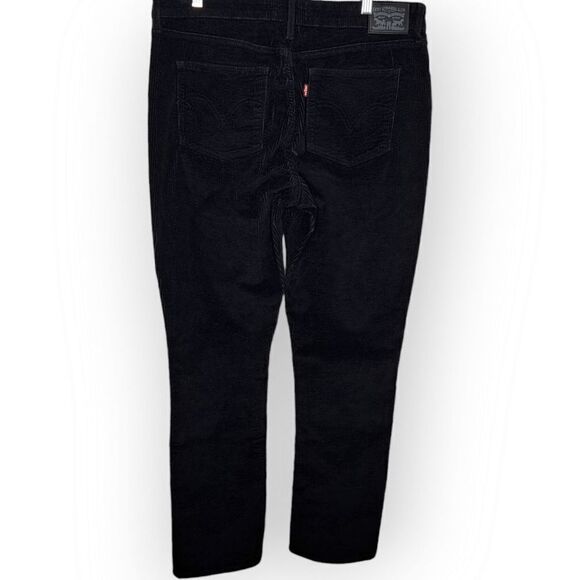 Levi's Classic Mid Rise Skinny Corduroy Jean in Black size 32 - Picture 2 of 8